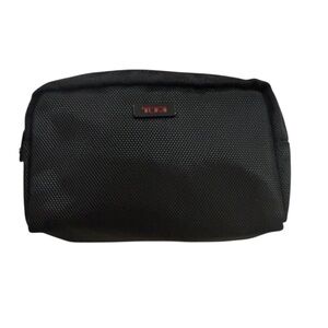 TUMI for Delta Black Nylon Travel Toiletry Case Organizer Pouch